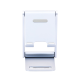Soporte para Teléfono Celular de Aluminio / Angulo Ajustable / Amplia Compatibilidad con dispositivos de 4.7'' a 7.9'' / Antideslizante / Antiarañazos / Plegable / Color Azul