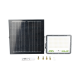 Reflector con Panel Solar 200 W /  Batería 3.2  V CD / T.C.C. 6 500 K / IP66.