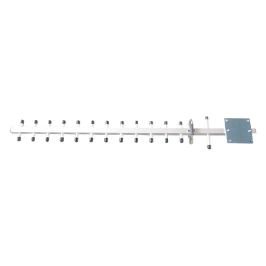 Antena Yagi de 1710-2170 MHz, 15 dBi de Ganancia con conector N hembra.