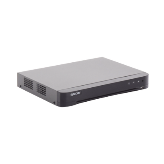 DVR 16 Canales TurboHD + 8 Canales IP / 5 Megapixel Lite - 3K Lite / Acusense (Evita Falsas Alarmas) / Audio por Coaxitron / 1 Bahía de Disco Duro / H.265+ / Salida de Video en Full HD