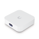 Router UniFi Ultra Express UX con WiFi 6, 1 puerto WAN GbE / 1 puerto GbE LAN. Administra hasta 4 dispositivos UniFi en modo  Gateway, o funciona como AP, hasta 50 clientes
