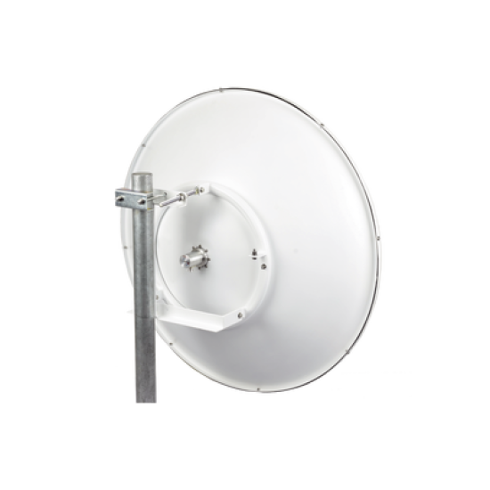 Antena Direccional / 3 ft / 5.9-7 GHz / Ganancia 32 dBi / SLANT de 45 ° y 90° / Incluye Jumpers con conector N-Macho a RPSMA / montaje y radomo incluido. 