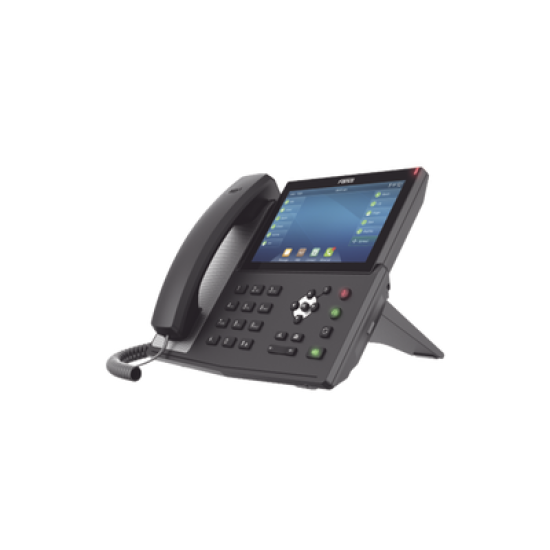 Teléfono IP empresarial para 20 lineas SIP, pantalla táctil, Bluetooth integrado para diadema, PoE y hasta 127 botones DSS con doble puerto Gigabit, soporta recepción de video
