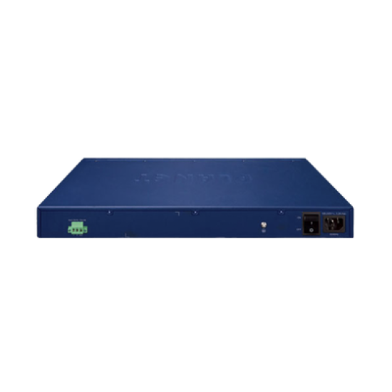 Switch Administrable Stacking Capa 3, 48 Puertos PoE Gigabit 802.3at, 6 Puertos SFP de 10 G, Incluye Fuente Redundante de 55 V cc