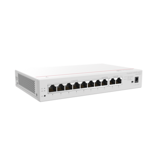 HUAWEI eKit - Router Multi-Servicio / 2 puerto 10/100/1000 Mbps(WAN) / 1 puerto 10/100/1000 Mbps(WAN/LAN) PoE / 7 puertos 10/100/1000 Mbps(LAN) PoE / 124W / Rendimiento 2 Gbps / Controla hasta 64 APs / Hasta 250 Clientes / Administración Nube Grati