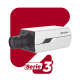 Camara Box IP 4 Megapixel / Serie PRO / DARKFIGHTER / PoE / 12 Vcc o 24 VCA / WDR 120 dB / ONVIF / RS-485 / BLC /  Entrada y Salida de Audio y Alarmas (No Incluye Lente) / Micro SD 