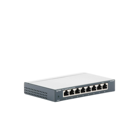 Switch Gigabit no administrable de 8 puertos 10/100/1000 Mbps 