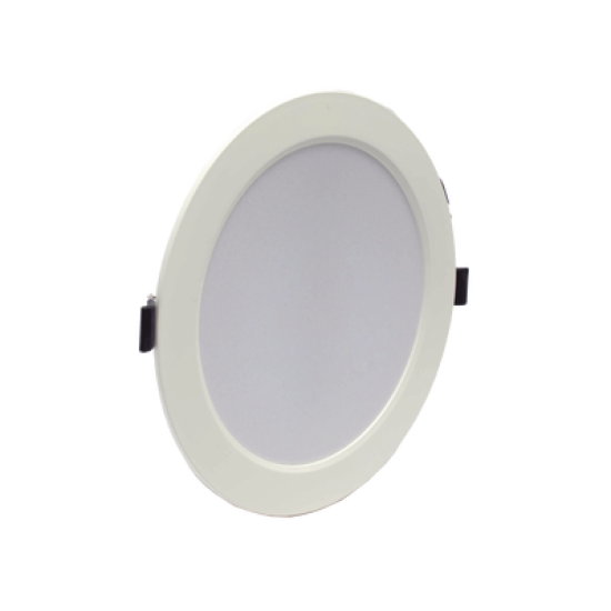 Spot Redondo Empotrable / 17.5 cm / Luz Fría / 110 V / 15 W / 1200 lúmenes / 25000 hrs / Ángulo de apertura 120° / IP20