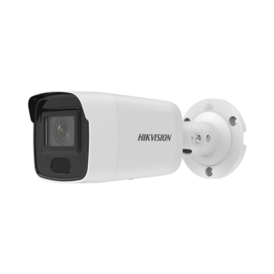Bala IP 6 Megapixel / Lente 2.8 mm / 40 mts IR / Exterior IP67 / PoE / ACUSENSE / DARKFIGHTER / Alarmas y Audio I/O / ONVIF / Micro SD / 4 Analíticos: AcuSense, Deteccion Facial, Conteo de Personas por Cruce y Zona