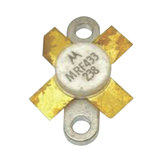 Transistor de Silicio NPN, 2-30 MHz, 12.5 Vcc, 12.5 Watt, 211-07.