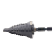 Broca Escalonada 12 en 1, de Liberación Rápida, Acanaladura en Espiral, produce Agujeros de 2-3 cm e Intermedios. 10x más Durable