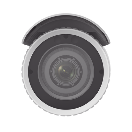 Bala IP 4 Megapixel / Lente Mot. 2.8 - 12 mm / 30 mts IR / H.265+ / Exterior IP67 / WDR 120 dB / Metal  / PoE / ONVIF 