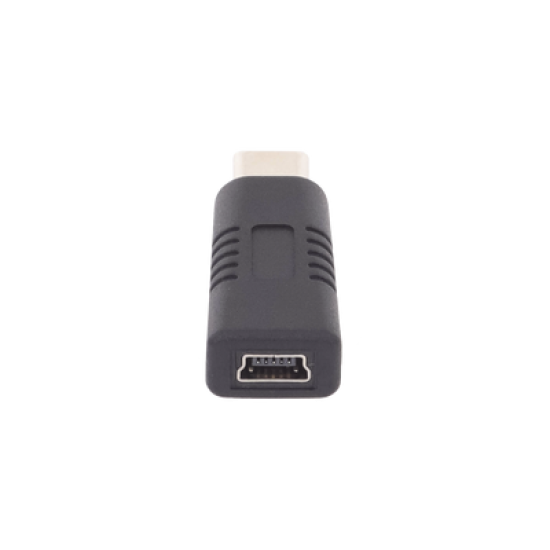ADAPTADOR TIPO C MACHO A MINI USB HEMBRA PARA COMPATIBILIDAD DE  ESTACIÓN XMRA8 CON BODYCAM XMRR3