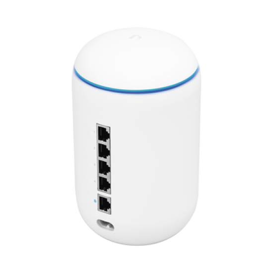 UniFi OS Console: UniFi Dream Machine, dispositivo que combina Wi-Fi AP 802.11ac Wave 2 MU-MIMO 4x4, Switch de 4 puertos, Router Security Gateway y Controlador UniFi