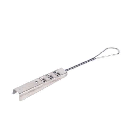 Remate Tipo Grapa para Cable Drop Plano