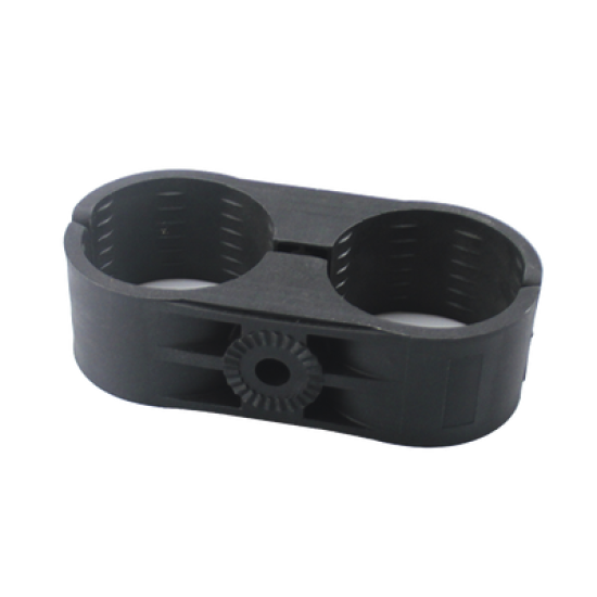 Paquete de 10 Sujetadores Plasticos Para Cable Coaxial de  1- 5/8