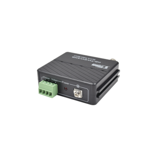 (TRANSCEPTOR) RECEPTOR DE VIDEO ACTIVO DE LARGO ALCANCE /  400 Metros con RECEPTOR ACTIVO TT4501T / Resolución 2 MP / Compatible con cámaras HD-TVI/CVI/AHD/CVBS / Protección Interconstruida contra sobretensión.
