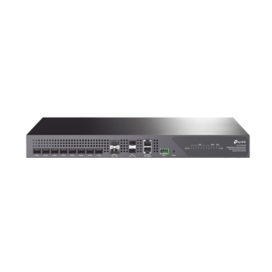 Deltra Stream - OLT de 8 Puertos XGSPON & GPON Combo / Conexión Hasta 2,048 ONUs / 2 Puerto 40G QSFP+ Uplink / 2 Puertos SFP+ 10G Uplink / Fuentes Redundantes AC-AC (incluidas) /  Administración desde la Nube Sin Costo (DPMS)