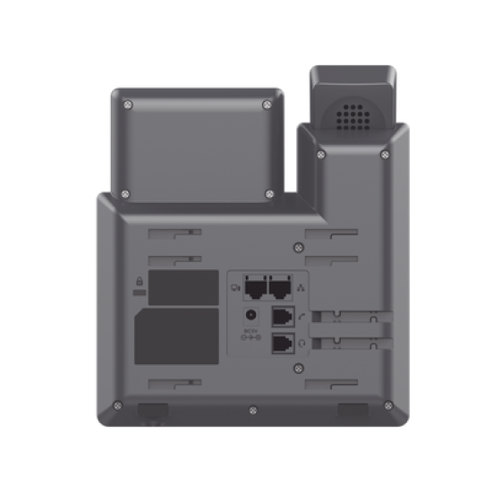 Teléfono IP Wi-Fi Grado Operador, 2 líneas SIP con 4 cuentas, codec Opus, IPV4/IPV6 con gestión en la nube GDMS