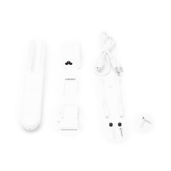 Access Point UniFi MESH para exterior 802.11ac doble banda 2.4/5 GHz, MIMO 2x2, antenas desmontables, hasta 1167 Mbps