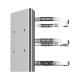 Montaje de Poste para PTZ / Acero Inoxidable / Compatible con PTZ HIKVISION