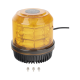 Burbuja brillante de 12 LEDs, color ambar, montaje fijo