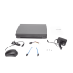 (ACUSENSE / Evita Falsas Alarmas) DVR 4 Megapixel / 16 Canales TURBOHD + 8 Canales IP /  1 Bahía de Disco Duro / Audio por Coaxitron / Salida de Vídeo en Full HD