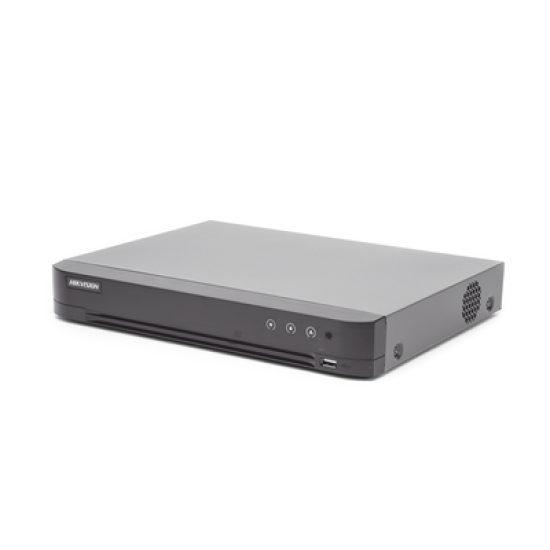 DVR 8 Canales TurboHD + 4 Canales IP / 5 Megapixel - 3K Lite / Acusense (Evita Falsas Alarmas) / Audio por Coaxitron / 1 Bahía de Disco Duro / H.265+ / Salida de Video en Full HD