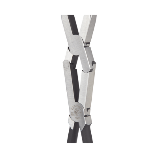 Juego de 2 Pinzas de Punta Doblada y Punta de Aguja de Gran Alcance 33 cm