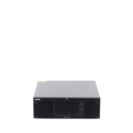 [Doble Poder de Decodificación] NVR 32 Megapixel (8K) / 128 Canales IP / AcuSense / ANPR / Conteo de Personas / 16 Bahías de Disco Duro / 2 Tarjetas de Red / Soporta RAID con Hot Swap / 2 HDMI en 8K / POS / Alarmas I/O  / Smart Search