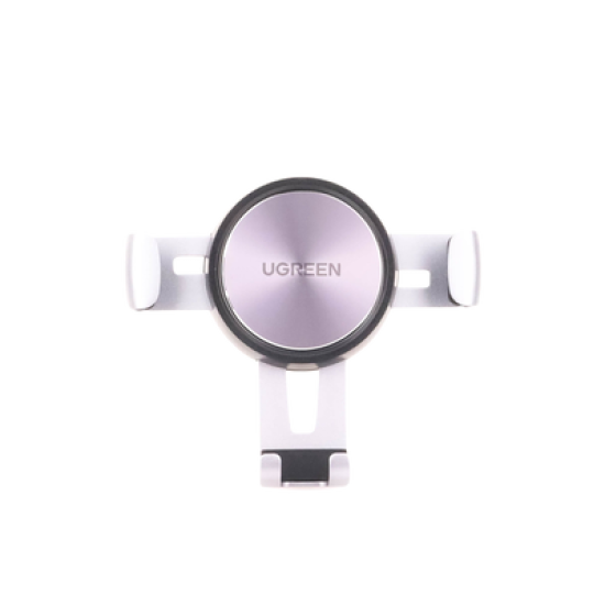 Soporte de Celular para Automóvil en Rendija de Ventilación / Sistema de Gravedad / Rotacion de 360° /Angulo Multiple / Almohadillas de Goma Antideslizantes / Amplia Compatibilidad con dispositivos de 4'' a 7'' / Color Negro