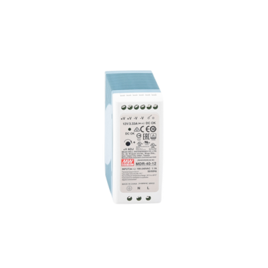 Fuente de poder Industrial Riel Din 12Vcc, 40W