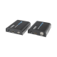 Kit extensor KVM (HDMI y USB) hasta 120 metros / Resolución 1080P @ 60 Hz/ Soporta Cables de red STP y UTP CAT5/5E/6 /  HDMI 1.3 / HDCP 1.2 / PCM / Transmite el Video, Mouse, Teclado y Controla tu DVR vía USB a distancia