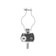 KIT de Un Sujetador de plástico para dos cables de 6 a 8 mm con todo y hardware de instalación en tubos de 1 1/4 in