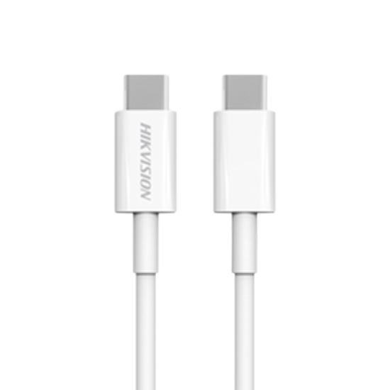 Cable USB-C a USB-C / 1 Metro / Ideal para Celulares Android / Carga Rápida 3 Amp / Carga y Sincronización de Datos / 480 Mbps / 60 Watts