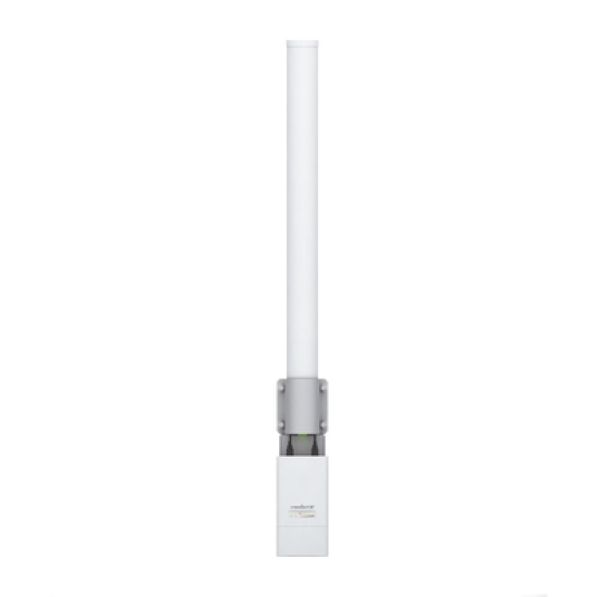 Antena omnidireccional, potente cobertura de 360°, doble polaridad MIMO 2x2, frecuencia 2 GHz (2.35-2.55 GHz) de 13 dBi