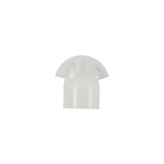 TAPON D/PLASTICO TRANSP.P/MICROFONO (100 PZAS)