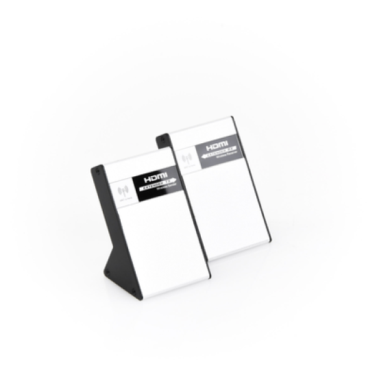 Kit Extensor Inalambrico de HDMI (Cero Cables) / Soporta 4K a 30 Metros de Distancia / Cero Latencia / 60 G / Libre de Interferencias y Seguridad Estable / Multiples Usos