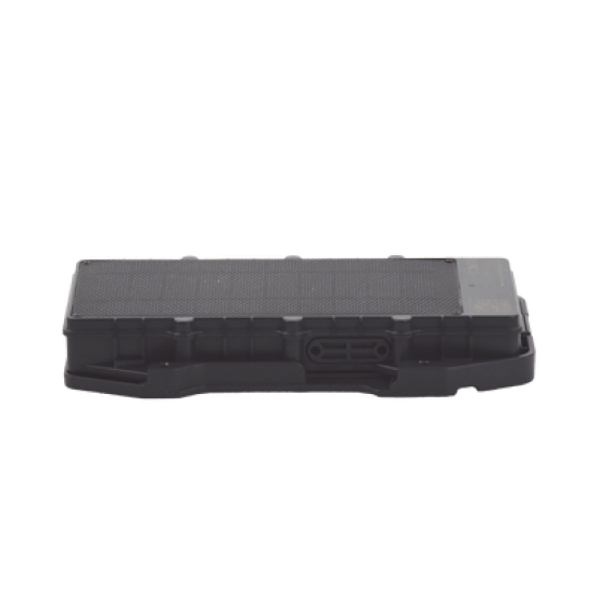 Localizador 4G con carga solar / Semiautónomo / Rastreo de contenedores / Cajas de tráiler / Alarma de sabotaje audible