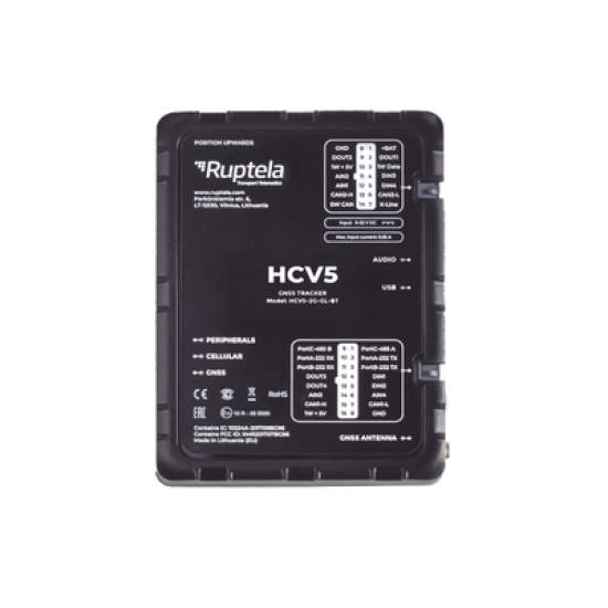 Localizador 4G LTE Obtenga información de la computadora del vehiculo lectura CAN, OBD y LCV / Sensores Bluetooth / Vehiculos ligeros / Vehiculos pesados  / RS485 / RS232 / Análogico / RFID