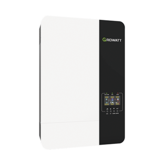 Inversor Cargador 3kW Compatible con Baterías de Litio, Monitoreo Remoto y Sincronización para Mayor Potencia, Operación 48Vcc