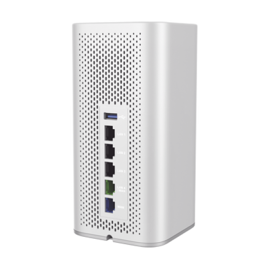 Router Inalámbrico Mesh Wi-Fi 6, 1.27 Gbps, doble banda, MU-MIMO 2x2:2, servidor VPN con administración desde la nube gratuita o stand-alone.