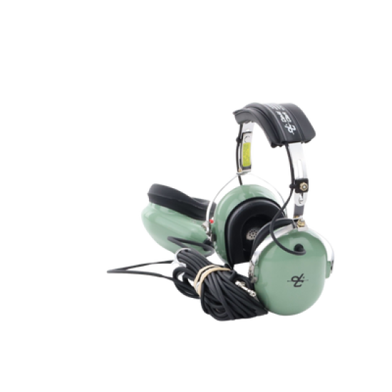 Auriculares estilo Muff-Mic para operaciones de mantenimiento y rampas en aeropuertos