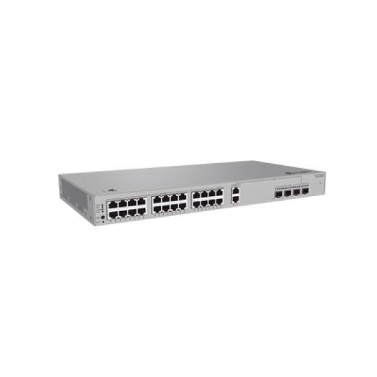 Switch de Acceso Gigabit Administrable PoE Capa 2 / 24 puertos 10/100/1000 Mbps (22*PoE) / 2 Puertos 100/1000/2.5Gbps (PoE) combo 2  Puertos 2.5GE SFP / 2 Puertos 10GE SFP+ Uplink  / ERPS / PoE Perpetuo / 400 W / Administración Nube Gratis