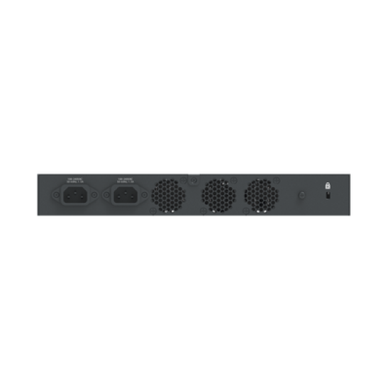 Switch cnMatrix EX3024F Ideal para Distribución en una Red Empresarial / 24 Puertos de Fibra Óptica SFP+(10 Gbps) / Capa 2 y Capa 3 / Doble Fuente de Alimentación en Corriente Alterna / Gestión Gratuita Desde la Nube