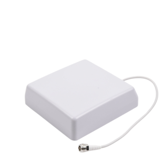 Antena Tipo Panel Multibanda 617-960 MHz/ 1710-2700 MHz. Para interior. Especial para amplificadores y dispositivos celulares Multi-tecnología.