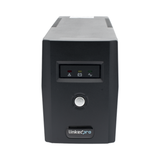 UPS 800VA/480 W Línea Interactiva 120Vca / 6 tomas 5-15R (4 Respaldadas) / Regulación de Voltaje / Protección RJ45 