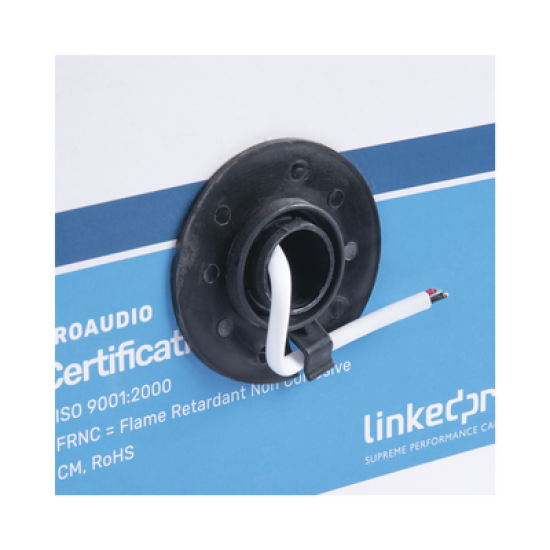 Cable para audio profesional de 2 conductores calibre 18 para aplicaciones de audio y automatización bobina de 152 m