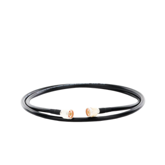 Jumper con Cable LMR400 con Conectores N Macho / N Macho de 1.5 metros.