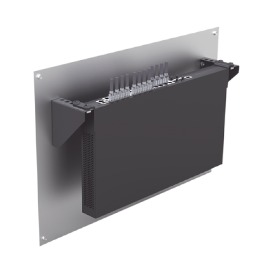Par de Sujetadores para Instalación de Equipo Rackeable en Placa o Pared (hasta 2U), Puede soportar 10 Kg